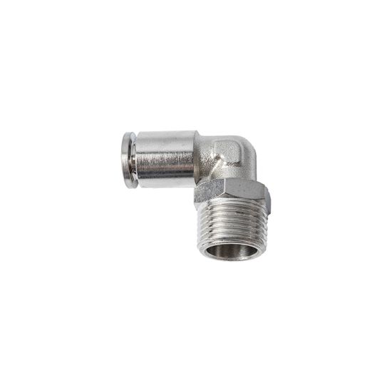 Metal Pu Fitting Elbow 8mm 3/8" M